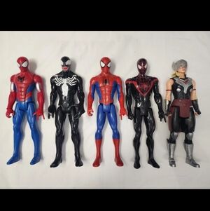 Authentic Action Figures Lot Of 5